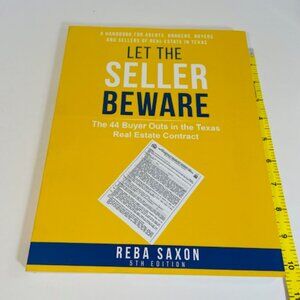Real Estate book "Let the Seller Beware" Texas (Like New, No Markings)